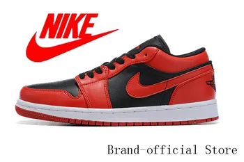 

Original Nike air Jordan 1 women's Basketball Shoes low Mens Jordan white Shoes Sneakers Boots