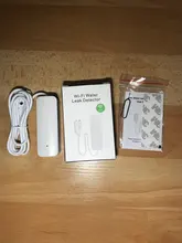 Sensor de fugas de agua, detector de nivel de fugas WIFI, Protección de desbordamiento de seguridad, control remoto en casa con aplicación Tuya Smart Life