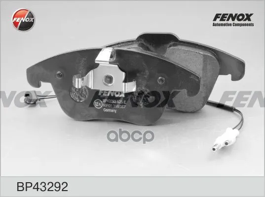 Колодки Тормозные Fenox Bp43292 FENOX арт. BP43292