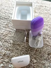 Inface xiaomi-cepillo de limpieza Facial sónico eléctrico, versión actualizada, limpieza profunda con cepillo, herramienta impermeable
