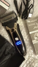 Shaver Razor-Machine Blade-Head Beard Trimmer SURKER RSCX-9008 Triple-Floating-Blade