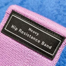 Conjunto de Bandas de resistencia para entrenamiento, banda deportiva de goma elástica para glúteos, equipo de Fitness para Yoga, entrenamiento de gimnasia, Bandas elásticas de tela