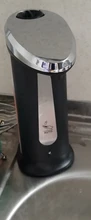 Dispensador de jabón líquido sin contacto, dispositivo automático, manos libres, bomba para baño y cocina, con sensor inteligente, 400ML