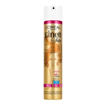 

ELNETT ELNETT SATIN LACQUER TREATED HAIR FIXATION STRONG 400ML VAPORIZER
