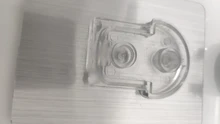 Soporte ajustable para cabezal de ducha autoadhesivo, soporte de montaje en pared para cabezal de ducha sin taladros, cromado