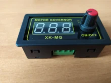 Controlador de Motor DC 5-30V, 12v, 24v, 5A, PWM, pantalla Digital de velocidad ajustable, codificador de relación de trabajo, frecuencia máxima de 15A, ZK-MG