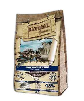

RECETA SALMÓN SENSITIVE MEDIUM & LARGE 2 kg