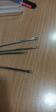 4 unids/set Blackhead Comedone acné grano defecto Extractor de vacío herramienta removedor de la espinilla cuchara para herramienta de cuidado de la piel