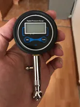 Manómetro Digital LCD para neumáticos de coche, medidor de presión de aire de 0-200PSI para motocicleta, coche, camión, bicicleta, probador de vehículos