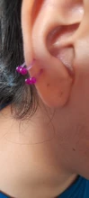Acrylic Tongue-Ring Nipple Piercing Body-Jewelry Ear-Septum Bar-Bell Navel-Lip Women