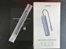 UGREEN USB C Hub Mini Size USB Type C 3.1 to 4K HDMI RJ45 PD USB 3.0 OTG Adapter USB