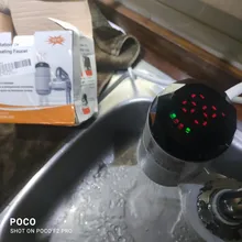 Grifo de agua caliente instantáneo, instalación de agua caliente, conexión gratuita, tipo instantáneo, calefacción de agua eléctrica para cocina y baño