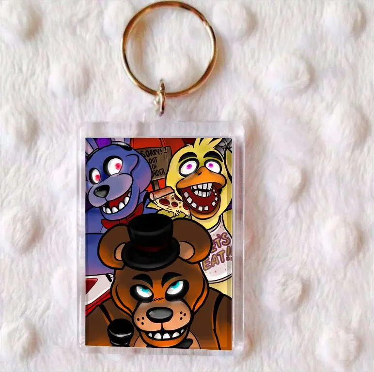 Keychain 5 Nights with Freddie Five At Freddy &amp #039s FNAF animatronics #14 |