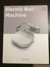 Nuevo diseño de lijadora eléctrica de uñas, 35000 RPM, máquina de manicura de Metal con pantalla HD, equipo de arte de uñas