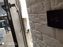 Livolo-Panel de cristal blanco perla para interruptor, Panel de cristal estándar europeo, solo Panel de cristal, 1 unidad