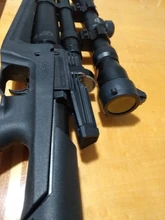 Cubierta del Visor transparente para caza, protector de lente abatible hacia arriba, resorte rápido, tapa de objetivo amarilla, 30mm-69mm