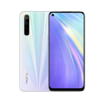 

Smartphone Realme 6 4/64GB Comet White - 6.5 ''Octa-Core 4G Dualsim 4300mah