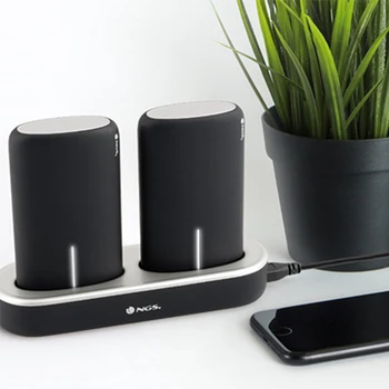 

Power Bank NGS Twin Peaks 10000 mAh Black