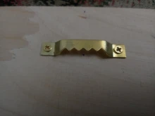 Colgador de marcos de diente de sierra para pared de fotos, dorado, plateado y negro, cuadro con imagen de espejo, ganchos de dientes de sierra con tornillos, 25 uds.