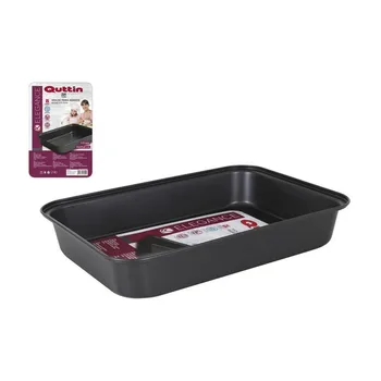 

Mould Quttin carbon steel Dreptunghiular Black (34X24 cm)