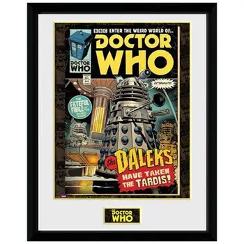 

Daleks Tardis Comic (printing frame 30x40 Cm)