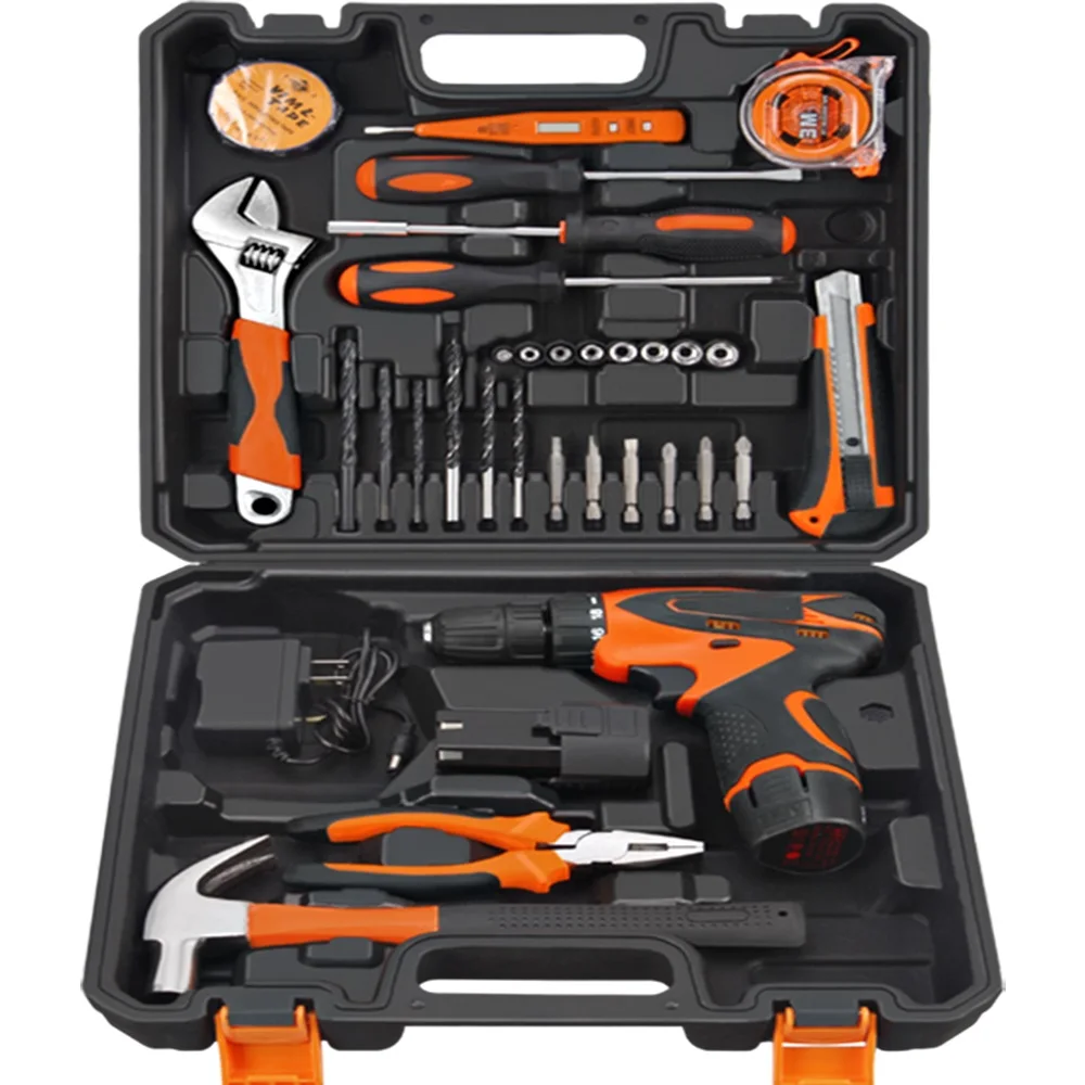 

Tools 36 pcs. Tool Tool kit Tool kit with electric drill hand tool tool sets tool kit for home Drills hammers Electric tool kit