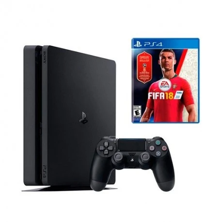 Sony Ps4 Console 500gb Fifa 18 World Cup Dual Pgk02 A