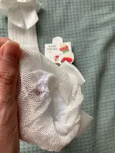 Calcetines suaves con lazo para niñas pequeñas, calentadores de piernas de princesa, hasta la rodilla, regalo de fiesta, 0-3 años