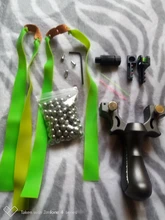 Tirachinas láser con banda de goma de alta precisión, potente Catapulta de tiro de 98K para juego de caza al aire libre