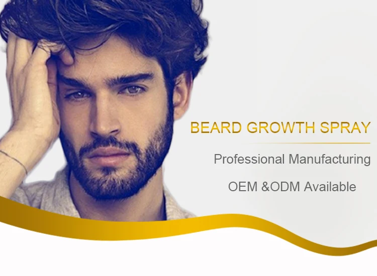 60 мл густой спрей для роста бороды, стимулятор роста бороды, натуральное масло для ускорения роста бороды, масло для роста волос на лице