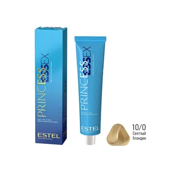 

Cream hair dye Estel Princess Essex 10/0 light blonde 60 ml