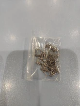 Pivote de pesca giratorio con broche, conector giratorio, accesorios de pesca de carpa, 20 unids/lote, 2 #4 #6 #8 #10 #