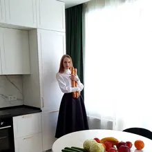 Turtleneck Blouse Puff-Sleeve White Shirt Ladies Top OOTN Office Elegant Casual Solid