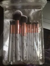 FLD5/15 Uds. Conjunto de brochas de maquillaje, polvo cosmético, sombra de ojos, base de colorete, fusión para belleza, pincel para maquillaje