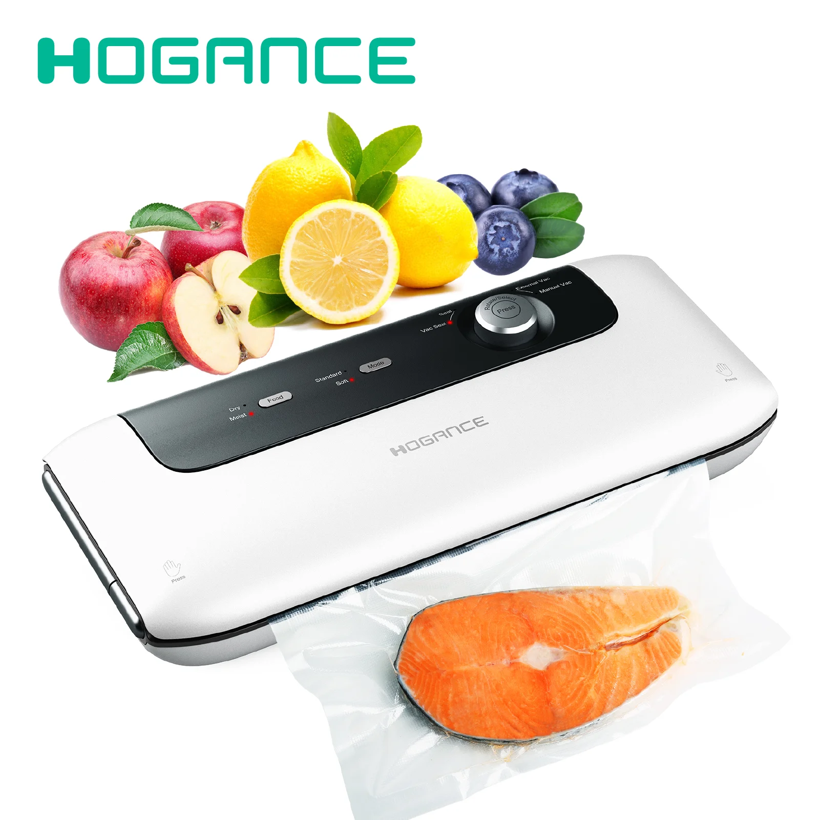 food vacuum sealer with cutter