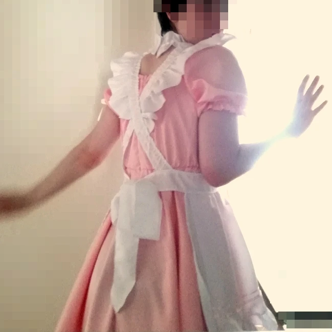 Süßes Lolita-Maid-Animations-Outfit-Kleid-Set