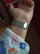 Pulsera de Metal para Xiaomi Mi Band 3, 4, 5, 6, sin tornillo, de acero inoxidable