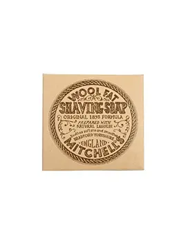 

Mitchell's Wool Fat replacement shaving soap with lanolin 125gr.