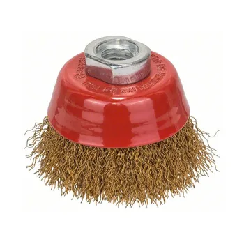 

BOSCH-Brush (type glass), brass plated 70 mm 0,3mm M14