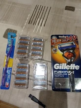 Gillette Fusion Proglide-máquina de cuchillas de afeitar para hombre, casetes de Cuchillo DE SEGURIDAD DE 5 capas con cuchillas reemplazables