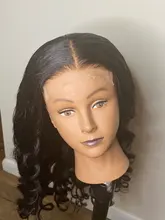 Extensiones de pelo humano Remy para mujeres negras, accesorio Invisible con cierre Frontal de malla HD, 5x5, encaje de encaje predespuntado