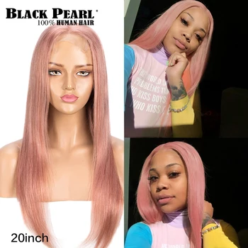 

Brazilian Straight Human Hair Wigs 150% Density Colored Lace Front Human Hair Wigs Blonde Lace Fonral Wigs For Women 4X4