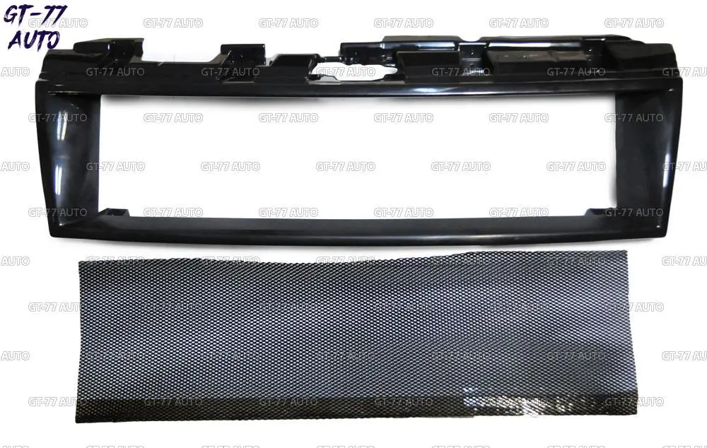 Решетка радиатора с сеткой чехол для Mitsubishi Pajero 4 2006- защитный литье внешний материал ABS пластик Стайлинг тюнинг