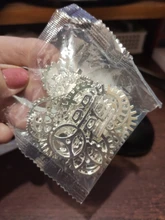 Reloj de engranaje de Metal de 50g/100g, resina UV, resina epoxi, relleno de joyería artesanal, accesorios para fabricación de moldes hechos a mano