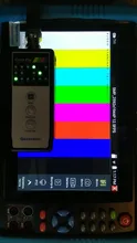 Generador de barra de Color, 4MP, CVI/5MP, TVI/ 5MP, salida AHD + CVBS con VT-4800, compatible con salida PAL/NTSC y detección de Cable/línea