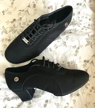 Dance-Shoes Salsa Ballroom Teachers Latin Jazz Tango Training Black Adult Women Modern