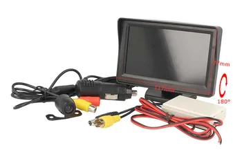 

Plate holder Kit reversing camera Monitor 4,3 ''Wireless 12V Camper van