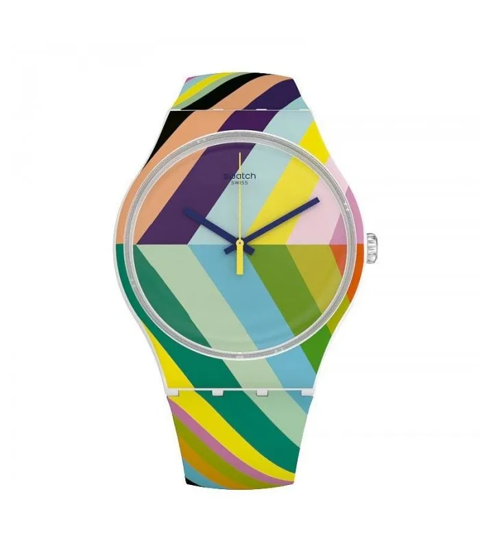 Часы Swatch NEW GENT psycademic 41 мм SUOW155