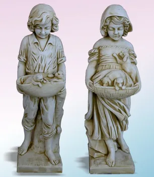 

Figure statue concrete-stone Abel decorative for garden or outdoor 120cm.