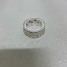 Cinta adhesiva de celosía básica de 15mm de ancho, cinta adhesiva decorativa, etiqueta adhesiva para álbum de recortes